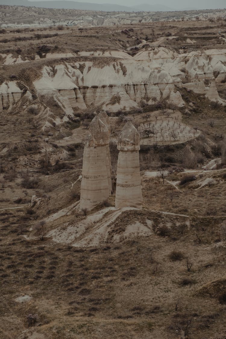 Fairy Chimneys In National Park