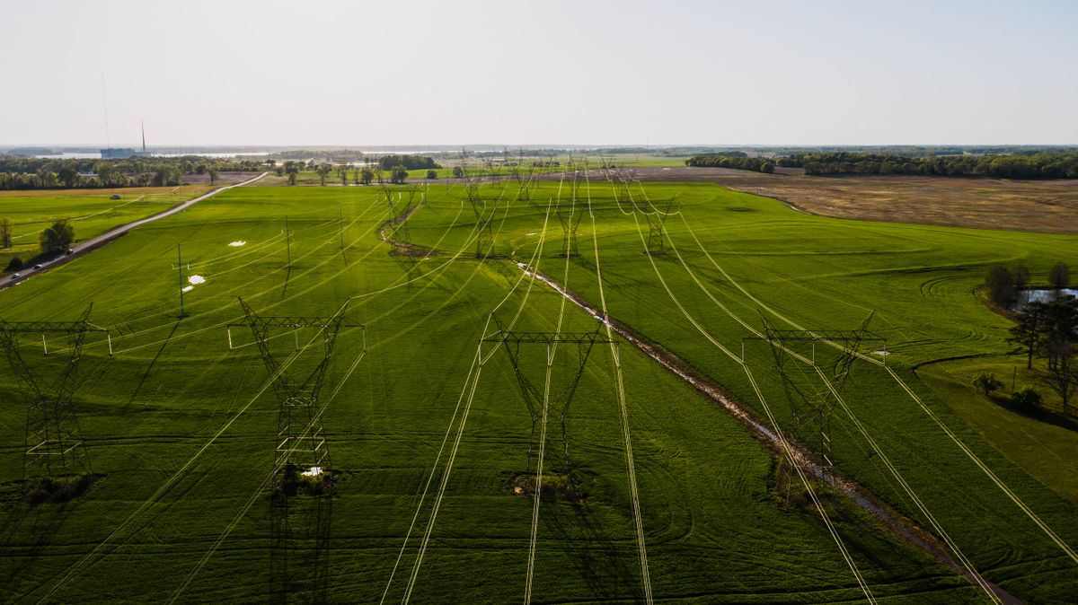 Ortofotomapa i inwentaryzacja terenu z drona — mapa z współrzędnymi GPS