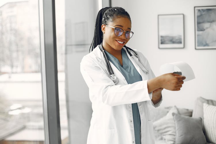 Portrait Of Smiling Doctor