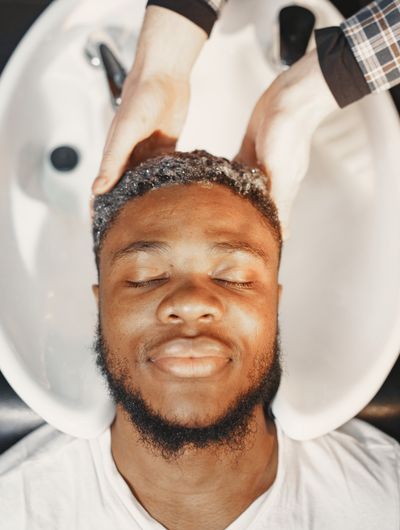 Precision haircut style