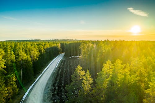 Immagine gratuita di azzurro, cielo azzurro, drone