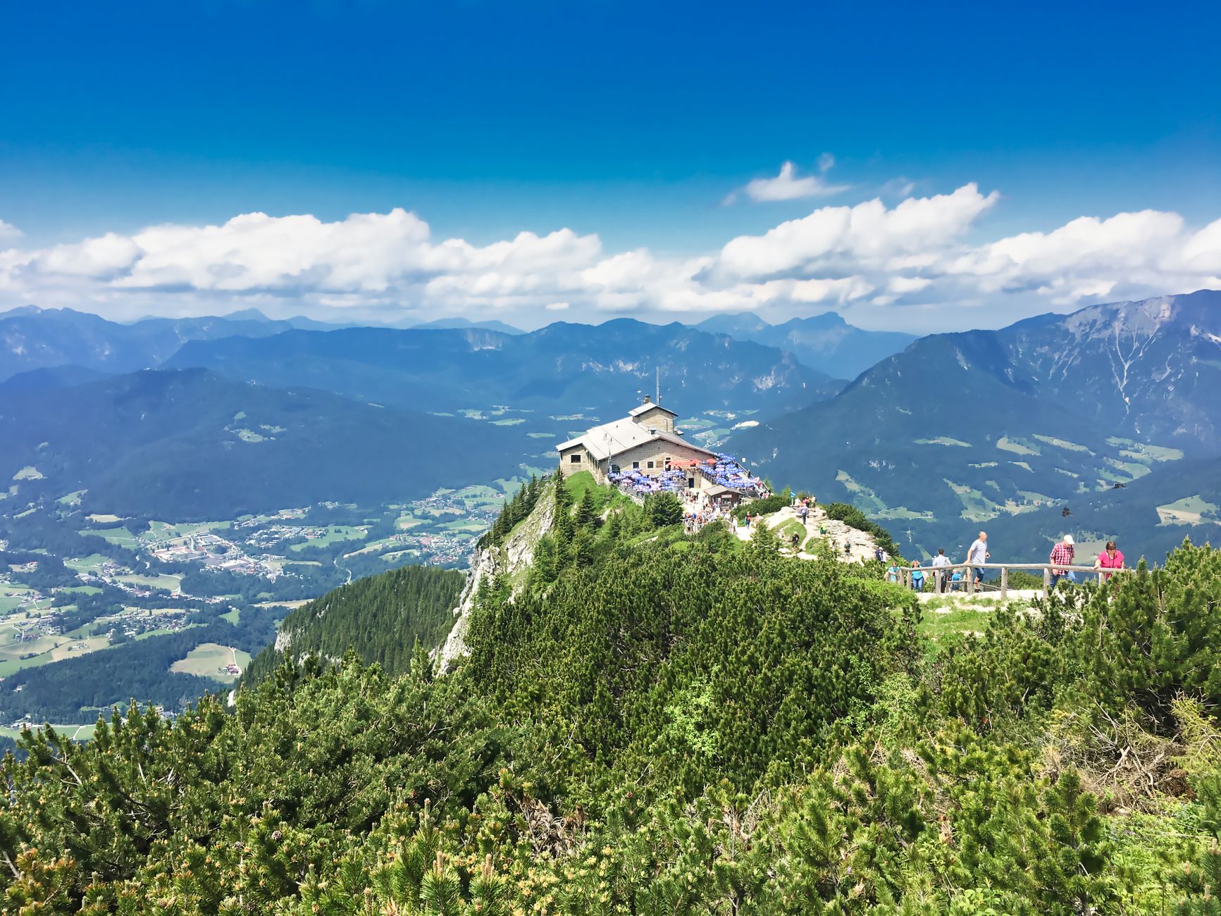 Kehlsteinhaus dağ evinde yangın
