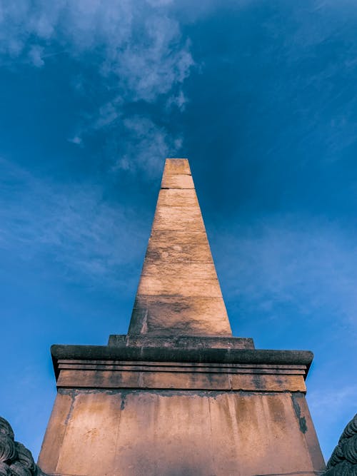 Kostenloses Stock Foto zu aufnahme von unten, beton, blauer himmel