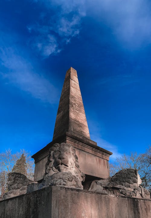 Kostenloses Stock Foto zu architektur, aufnahme von unten, blauer himmel