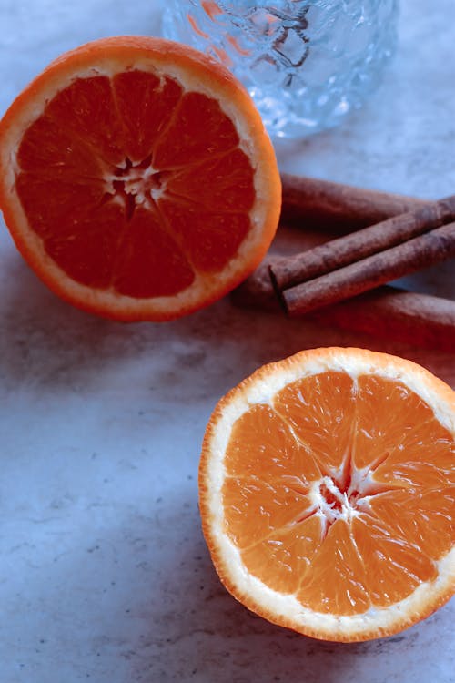 Free Sliced Orange Fruit  Stock Photo