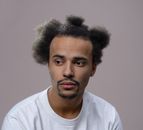Man in White Crew Neck Shirt