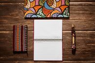 White Ruled Paper on Brown Wooden Table