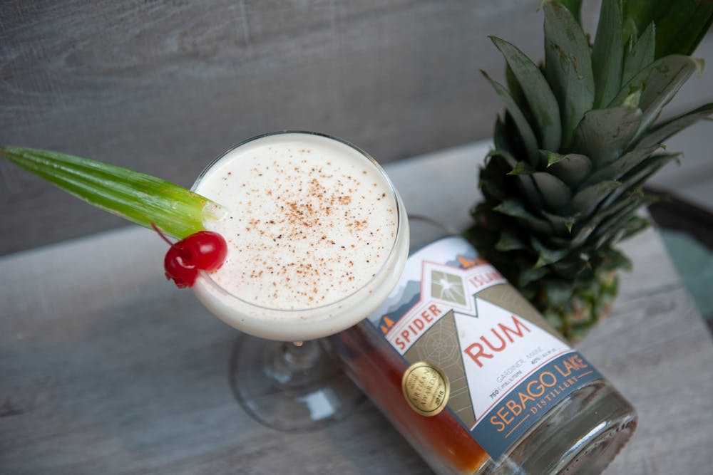 Spiced Rum Eggnog Spiced Rum Eggnog