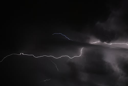 구름, 뇌우, 밤의 무료 스톡 사진