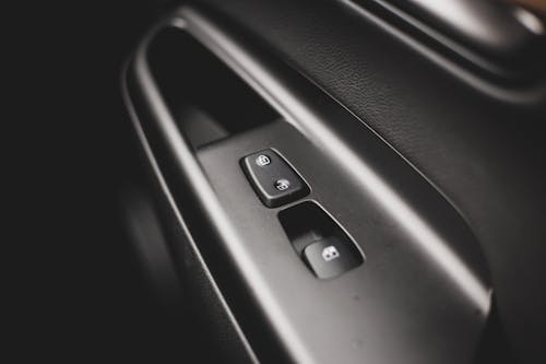 Black Car Door Handle Bar