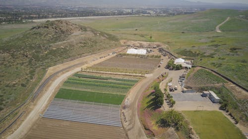 Imagine de stoc gratuită din agricultură, fotografie aeriană, fotografie cu drona