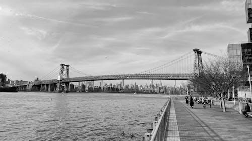 Free stock photo of east river, manhattan bridge, new york city