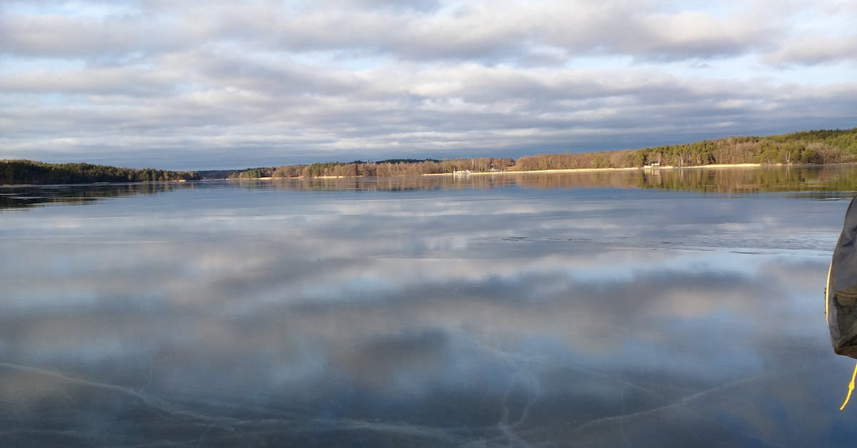 Free stock photo of ice, lake