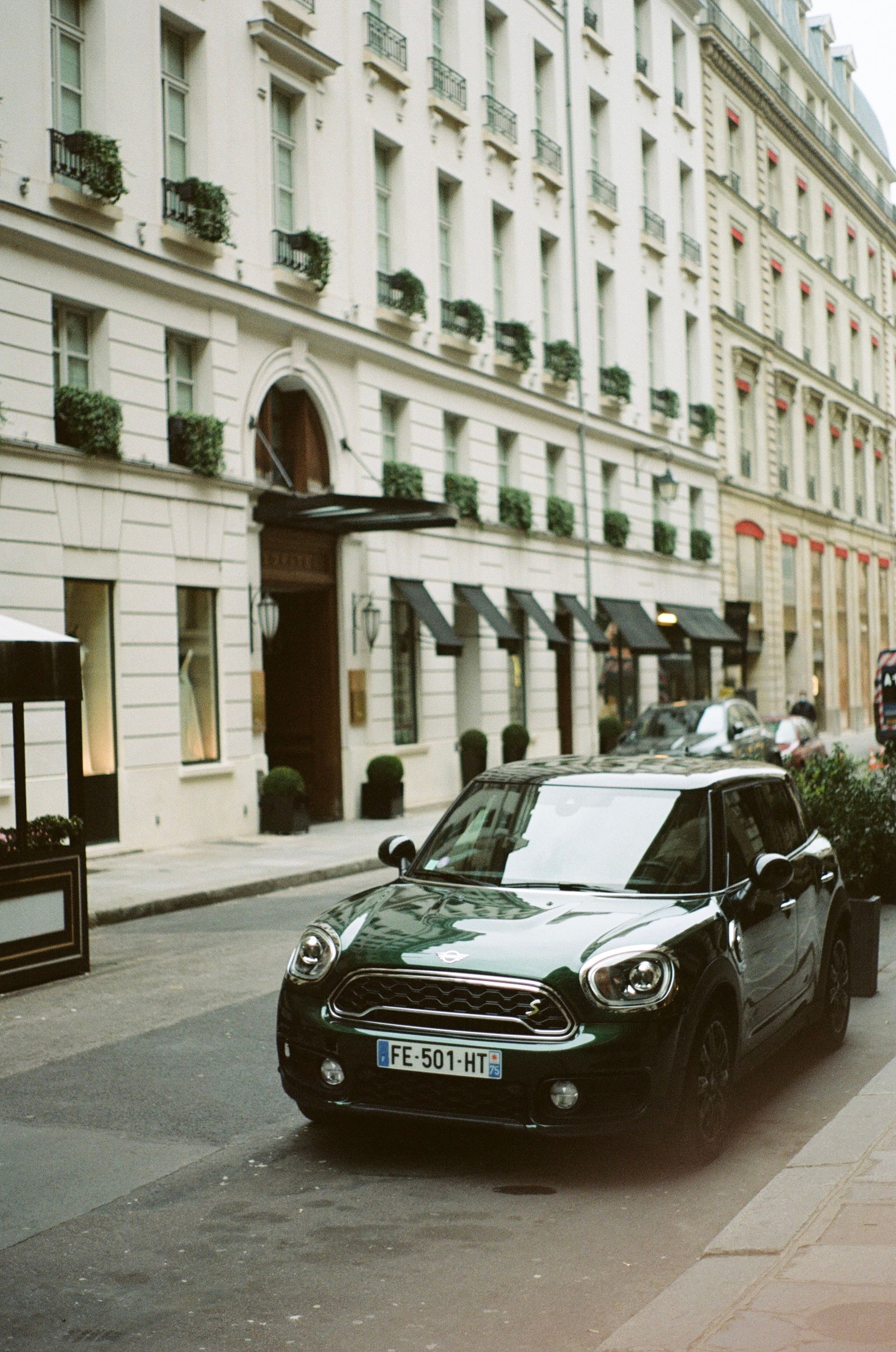 A Mini Cooper Parked on the Street · Free Stock Photo