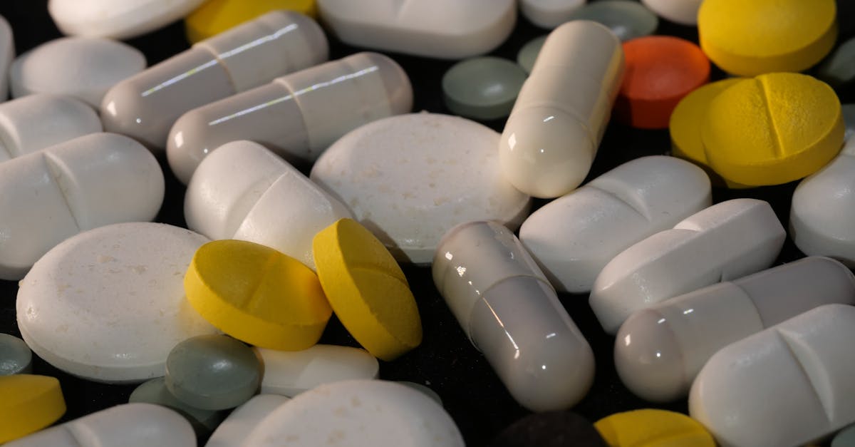 Close-Up Shot of Medicines