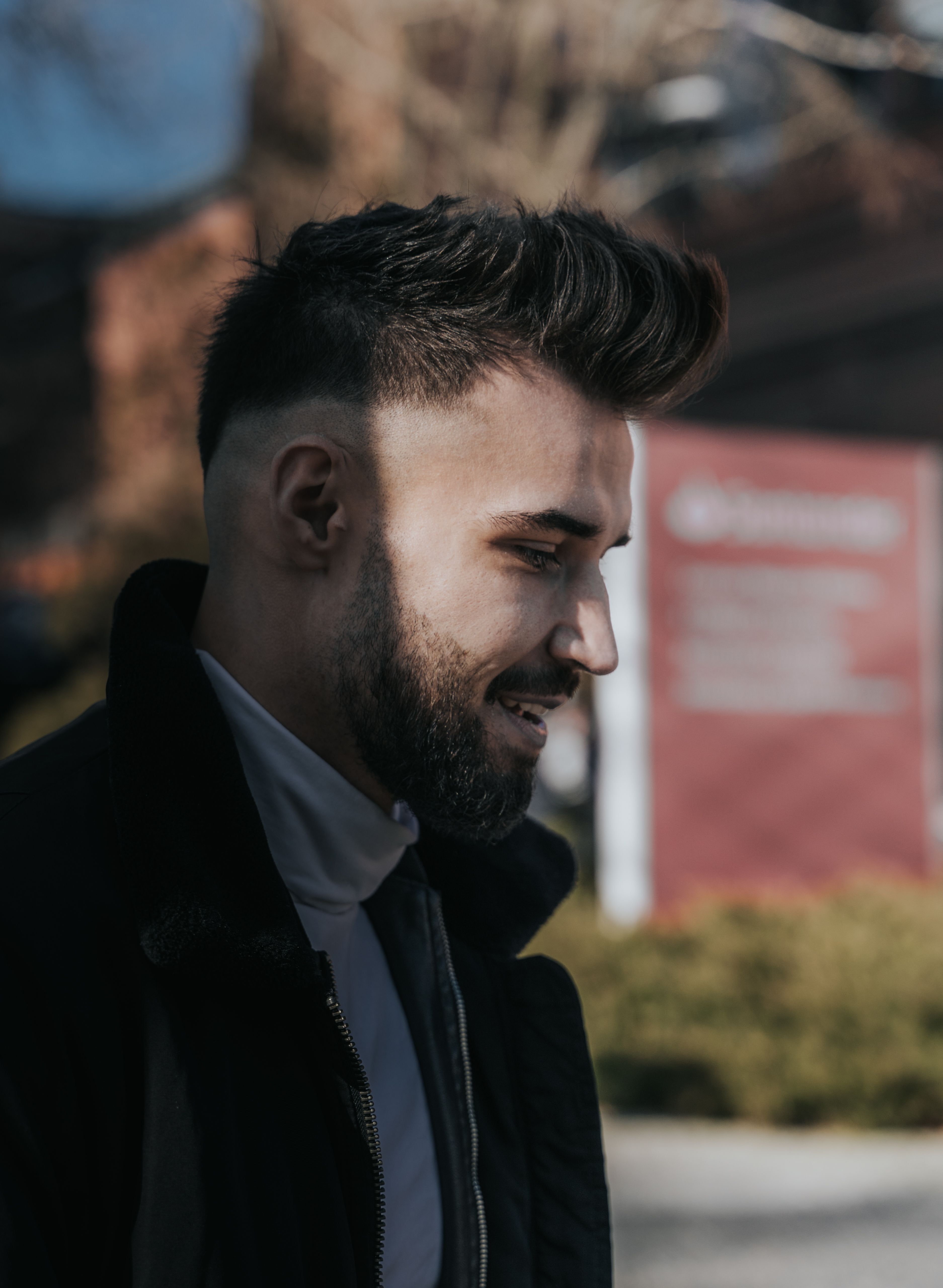 Man in Turtleneck Sweater and Cap · Free Stock Photo