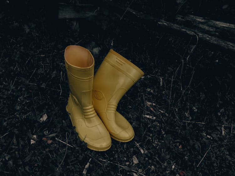 Yellow Boots On The Ground