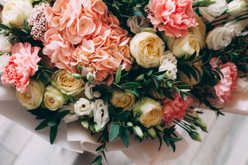 Immagine gratuita di bouquet, colpo del primo piano, composizione floreale