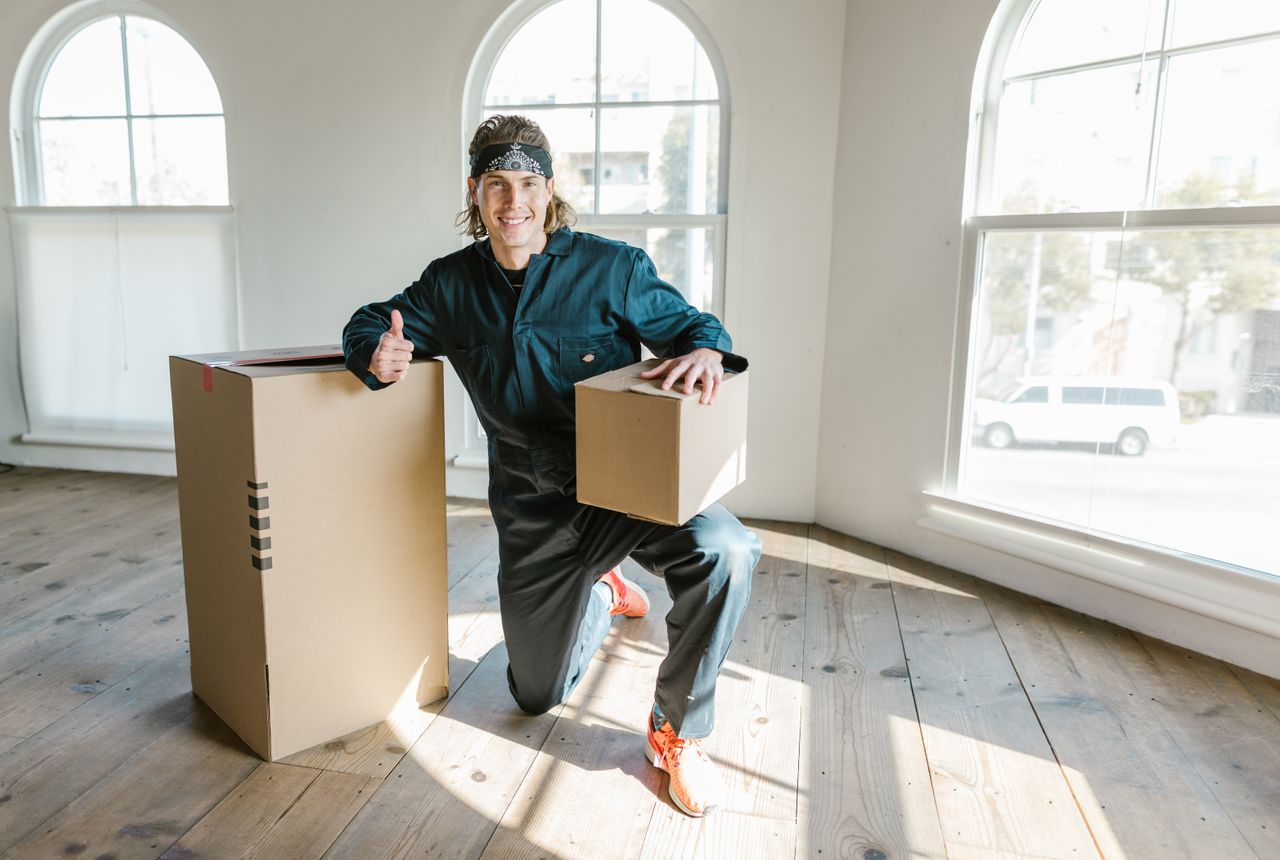 Same-day removals Allington — removals work in progress