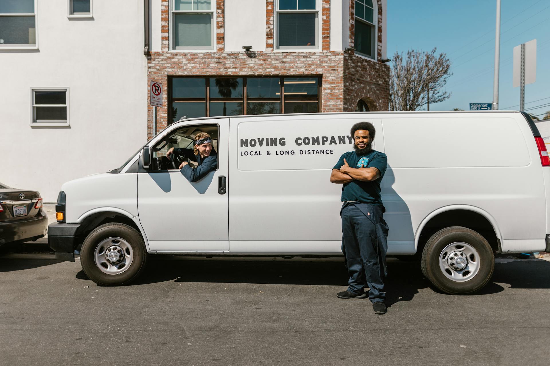 Men Working for a Moving Company