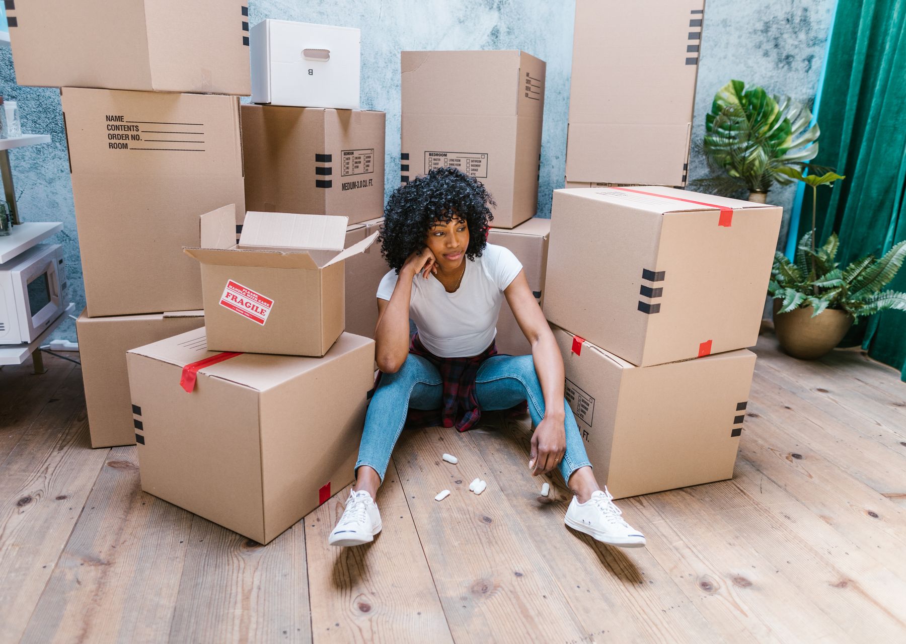 Same-day removals van loading — house removals in Highgate