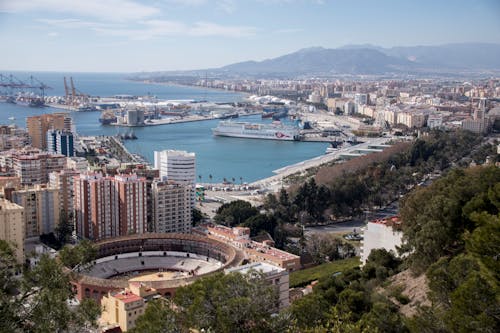 Aerial View of a Metropolitan Area