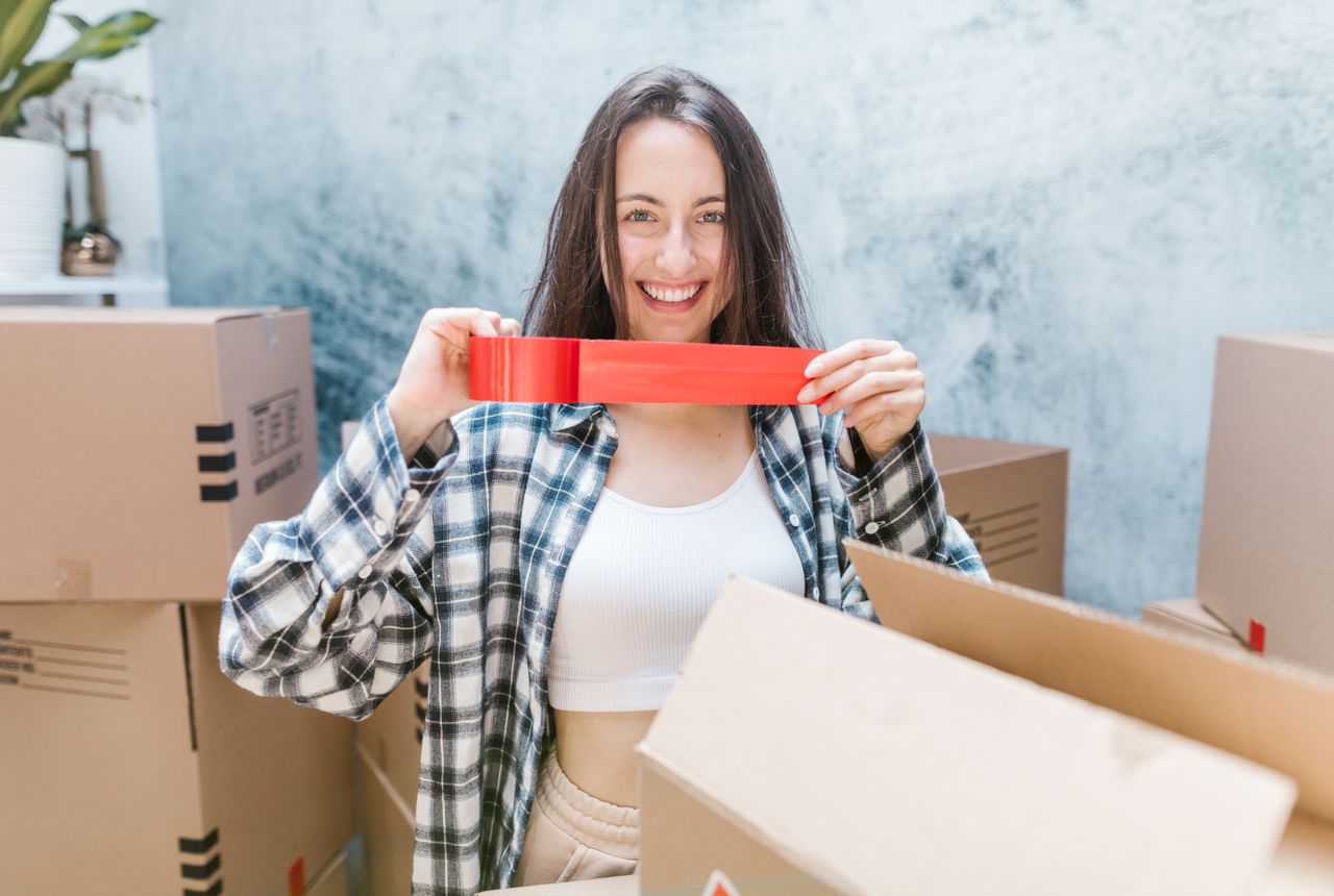Packing services Pyle — removals work in progress