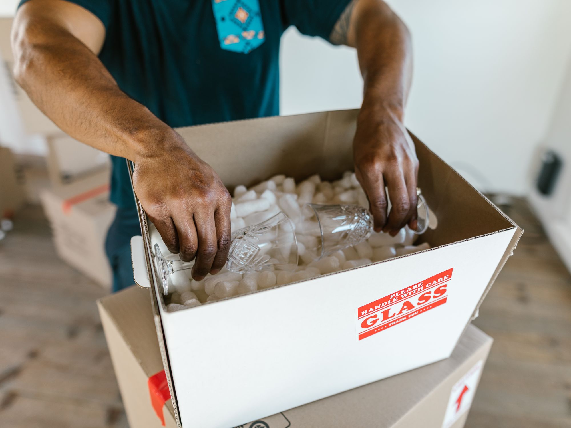 Packing & Materials in Kirkby Stephen, Yorkshire — professional packers wrapping and boxing belongings