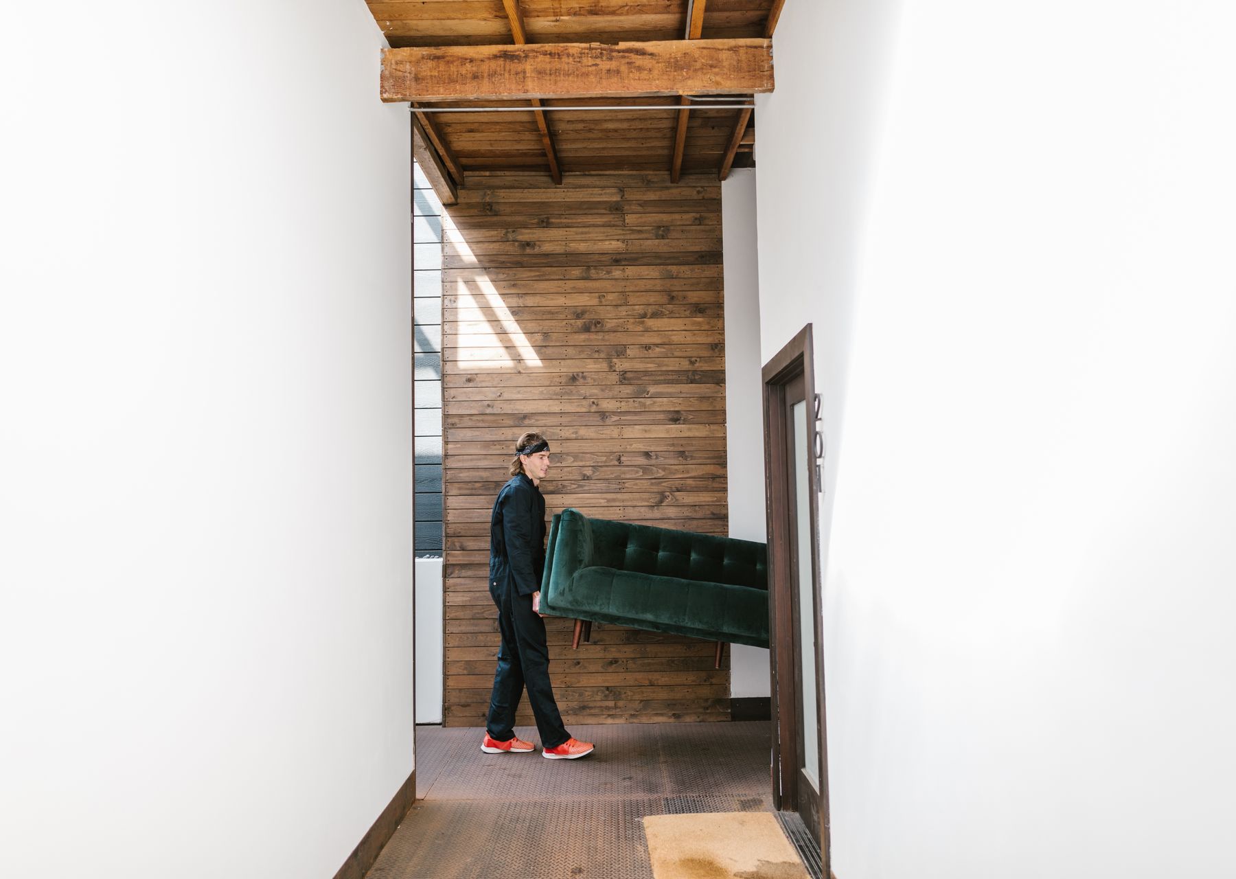 Professional removals crew at work — house removals Swiss Cottage