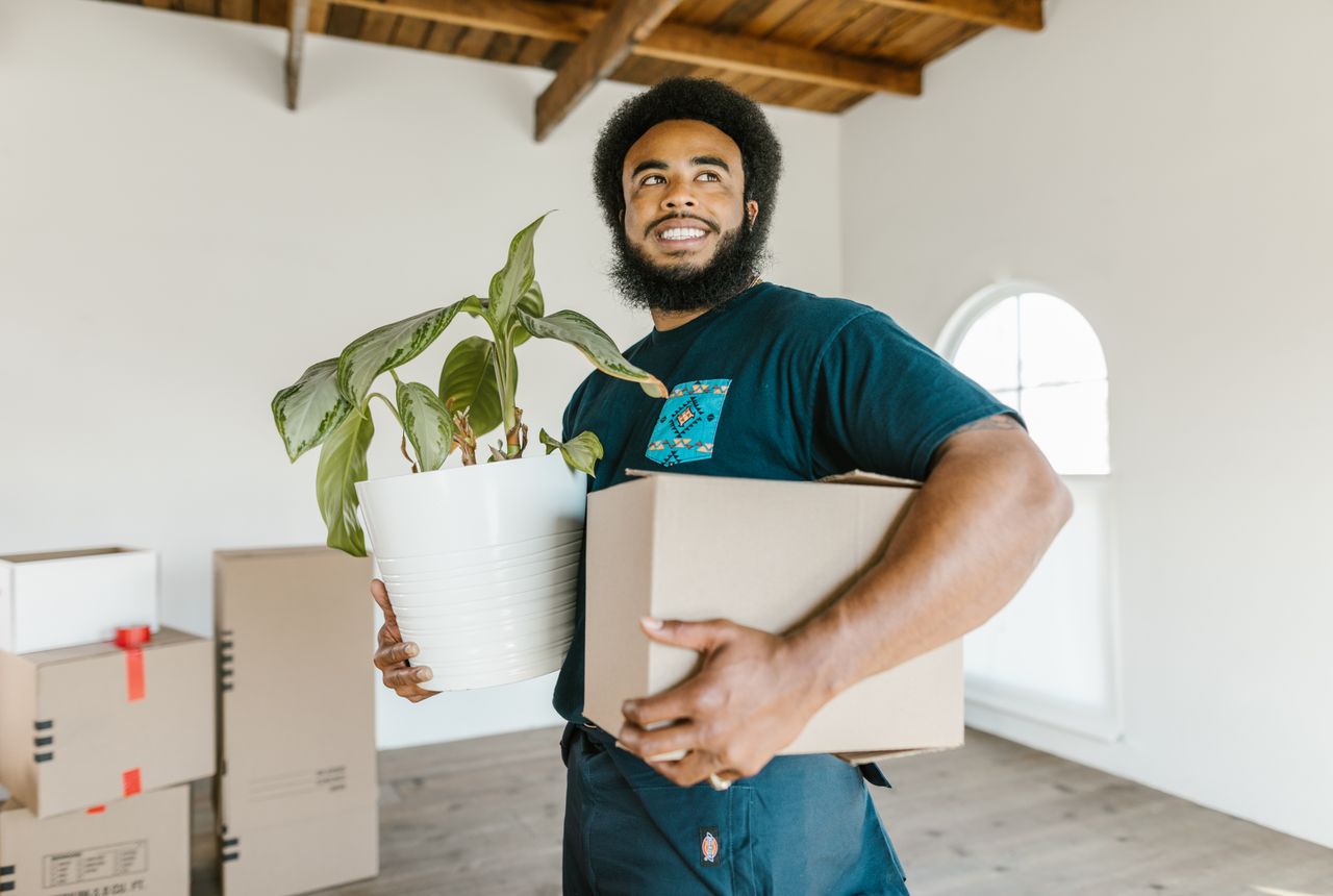 House removals Ampleforth — removals work in progress