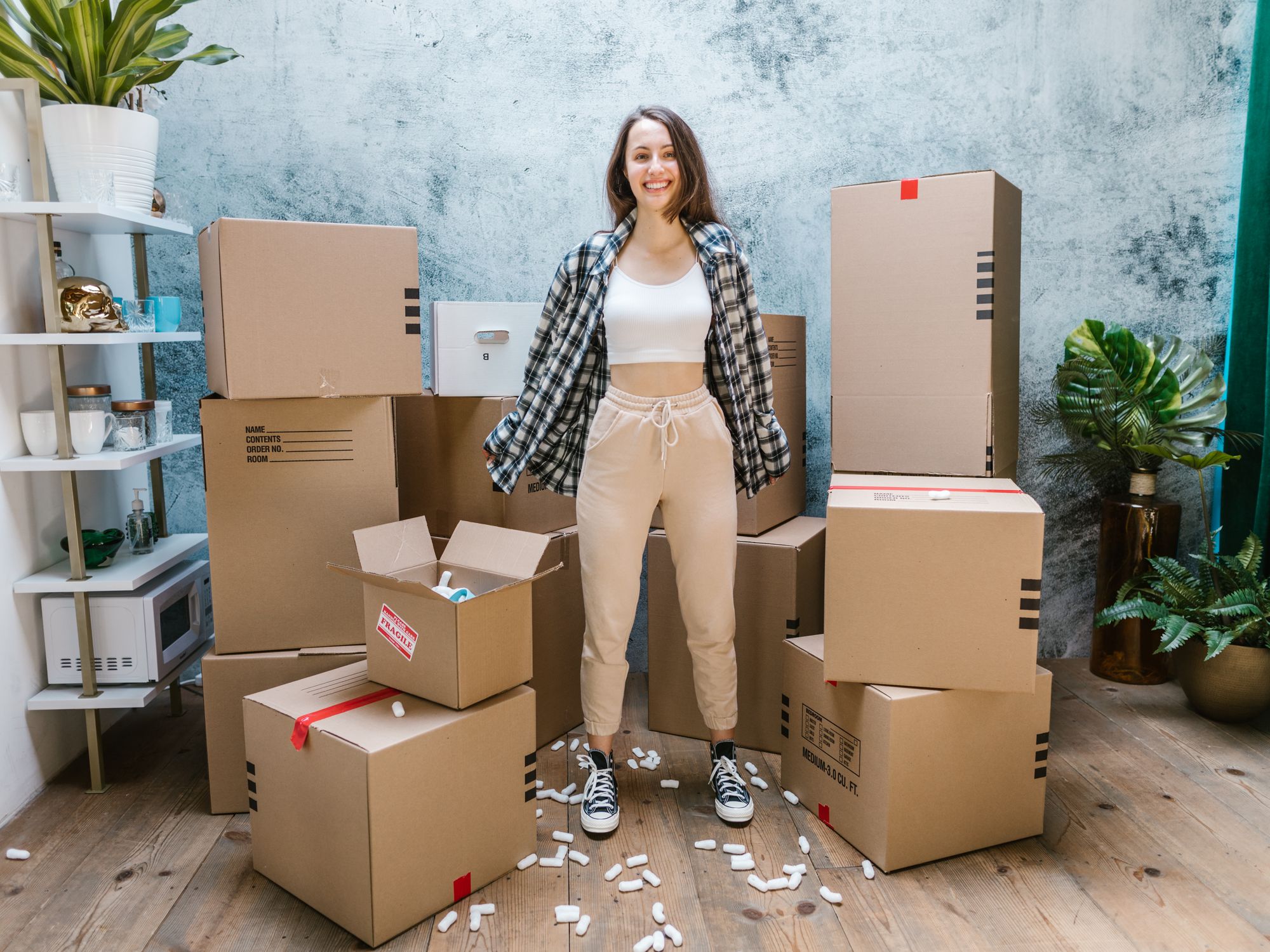 Packing & Materials in Embsay, Yorkshire — professional packers wrapping and boxing belongings