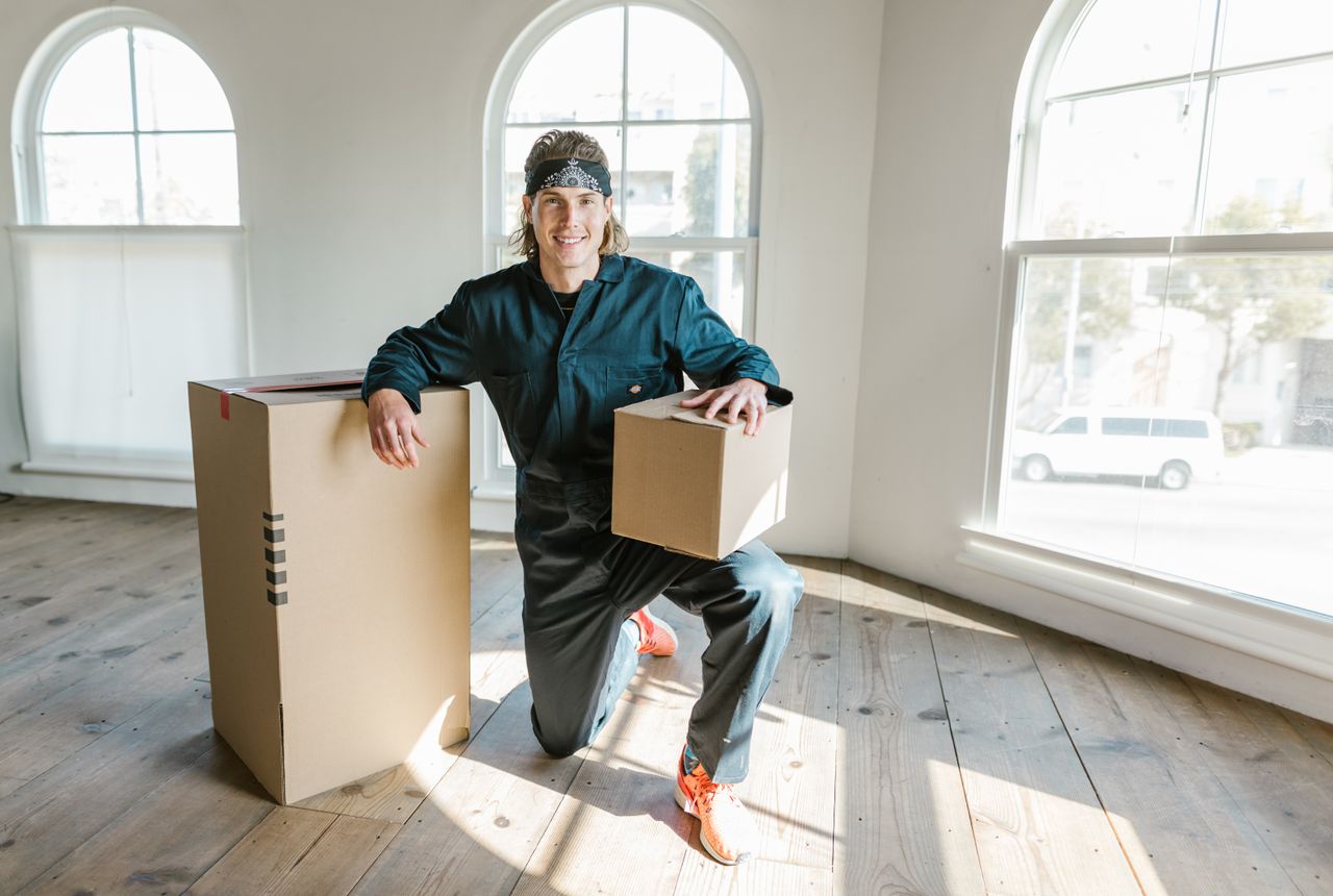 House removals Rawdon — removals work in progress