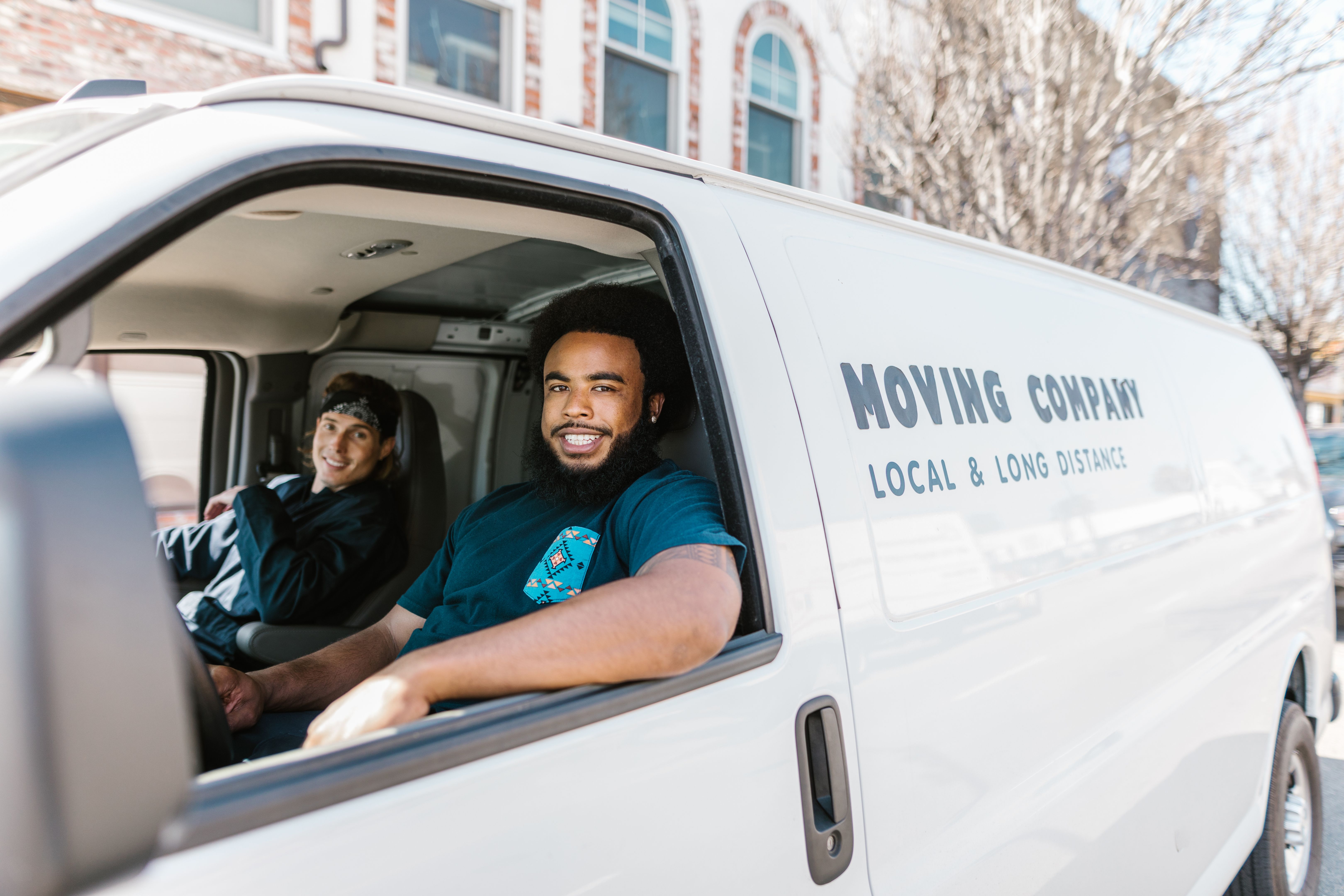 Professional movers loading a truck in Knoxville