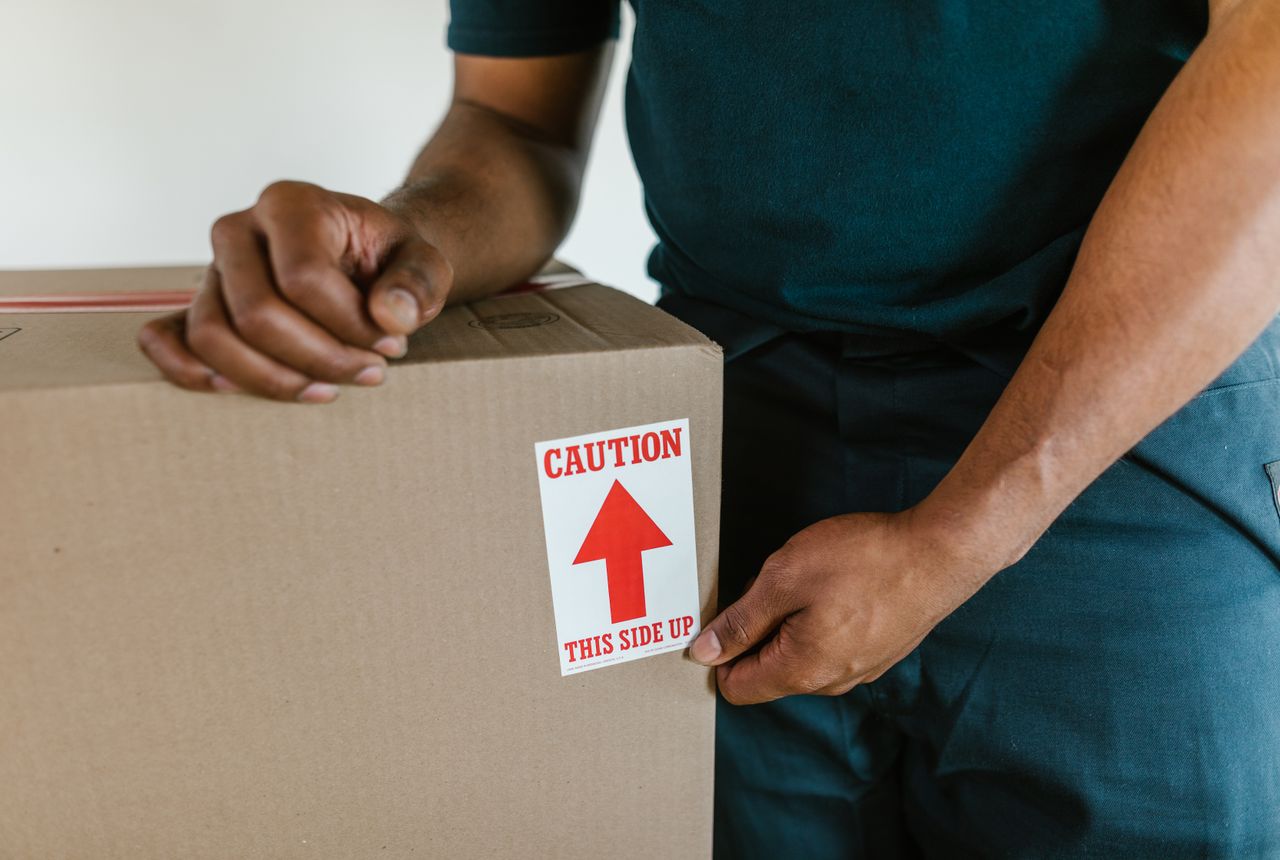 Storage & moves to storage Fontwell — removals work in progress