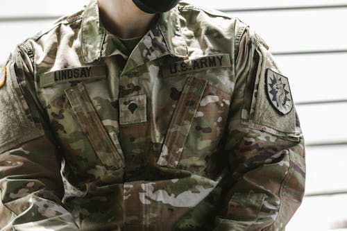 Immagine gratuita di avvicinamento, distintivo, esercito americano