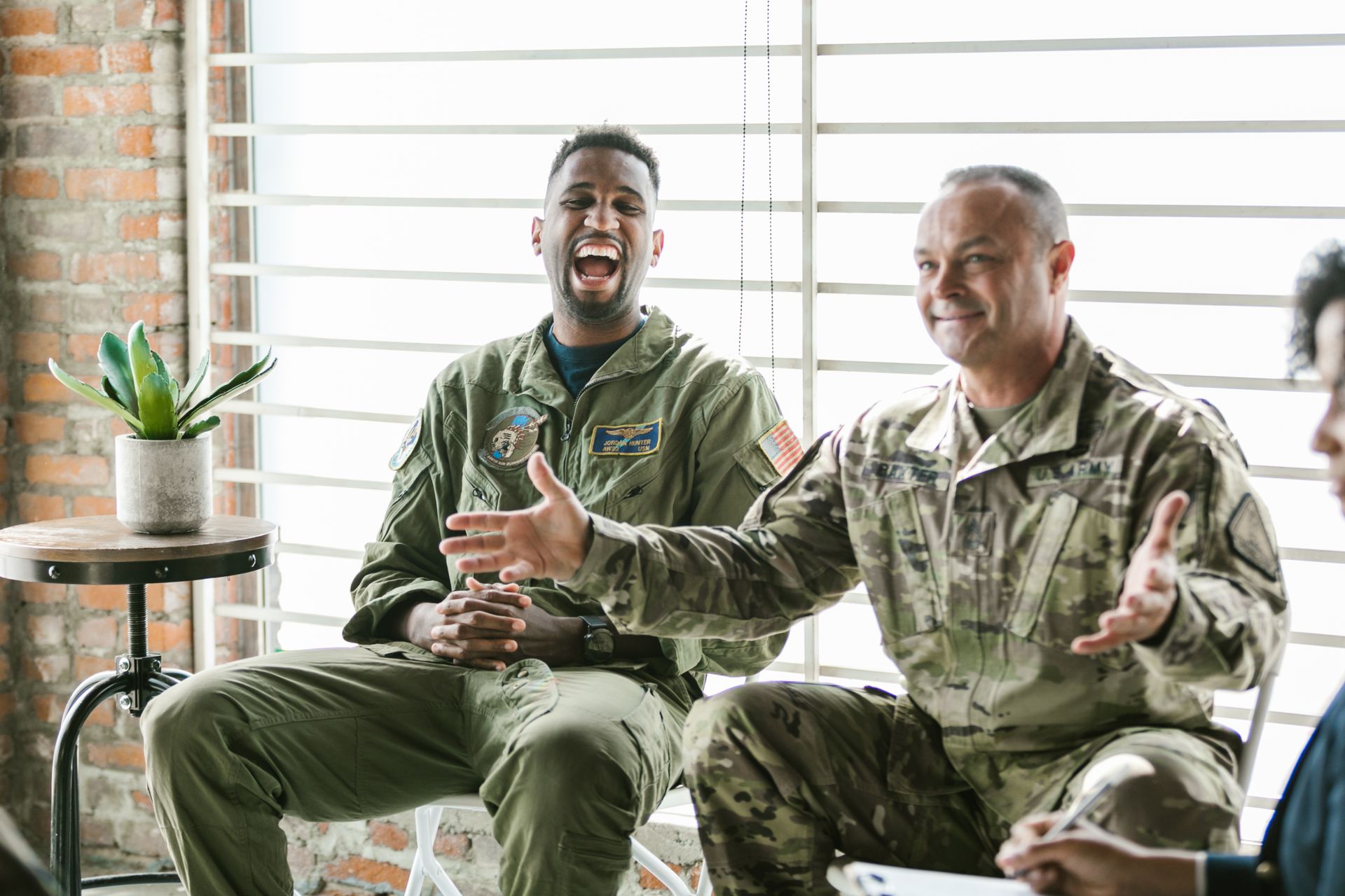 Photo of Happy Man wearing Military Uniform