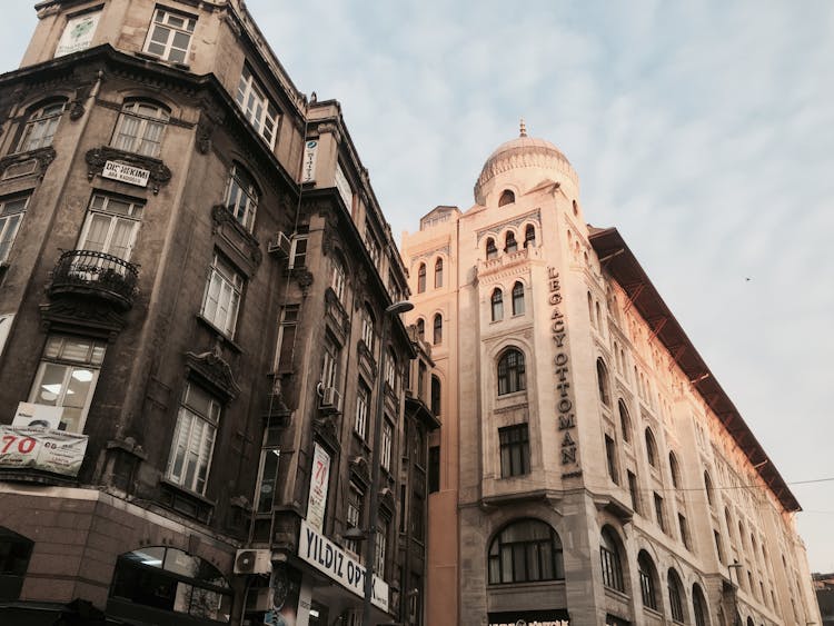 Low Angle View Of A Corner Of The Legacy Ottoman Hotel