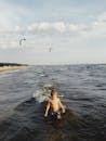 Boy in Sea