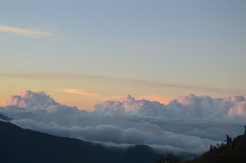 구름 위, 발리, 초기 일출의 무료 스톡 사진
