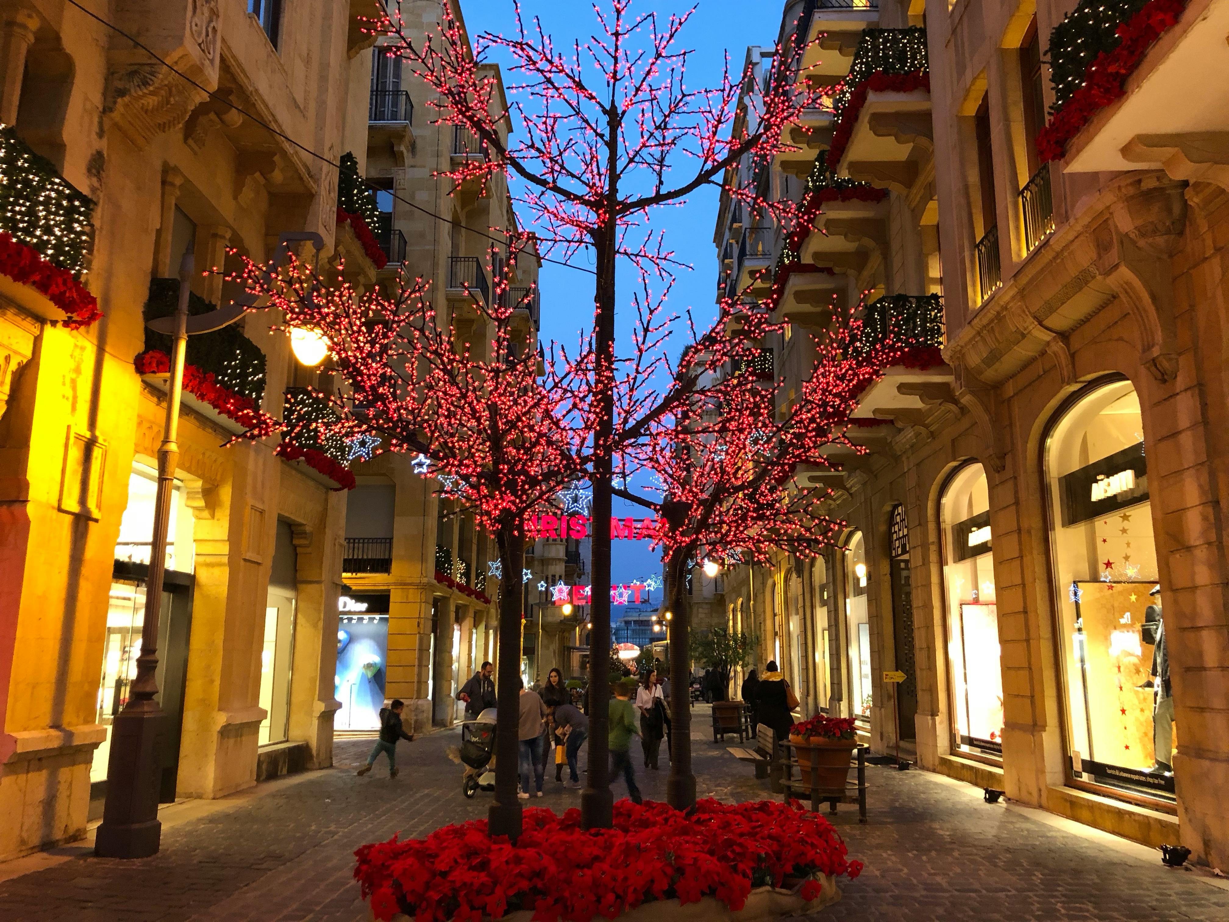 Free stock photo of beirut, christmas decoration, happiness