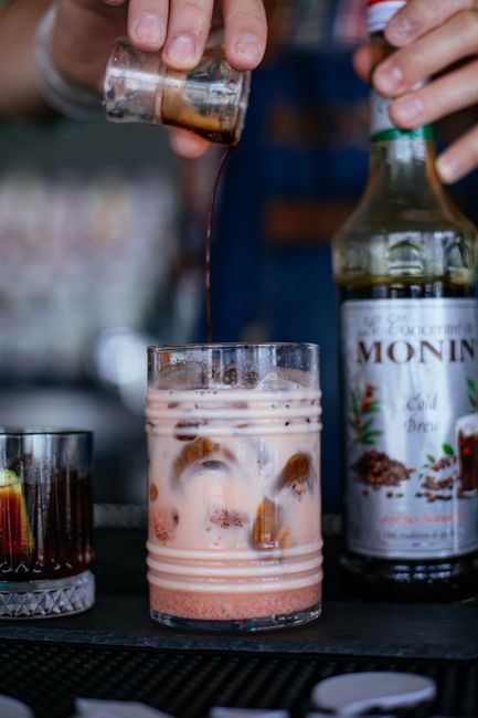 How to make cold brew coffee concentrate at home - ratio, steep time, and how to dilute it for drinking.