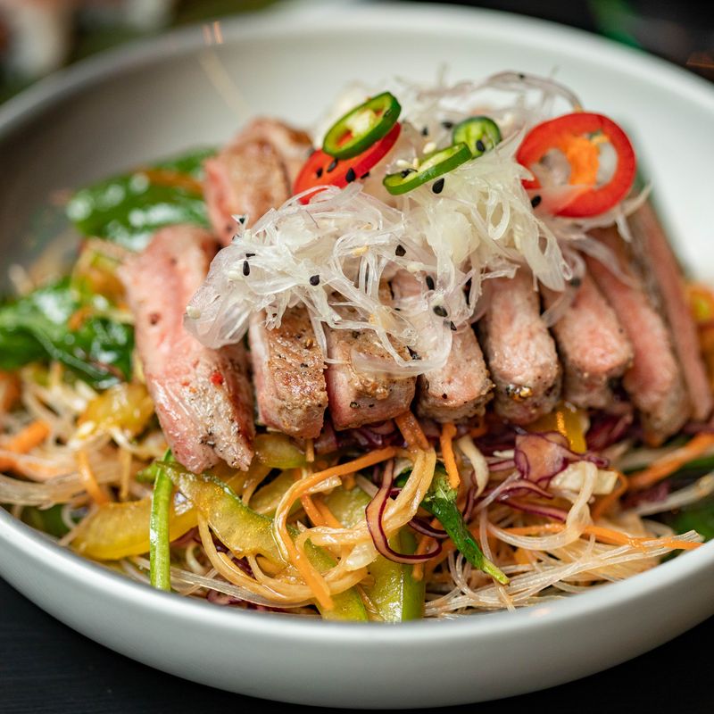 Asian Sesame Noodle Salad with Edamame