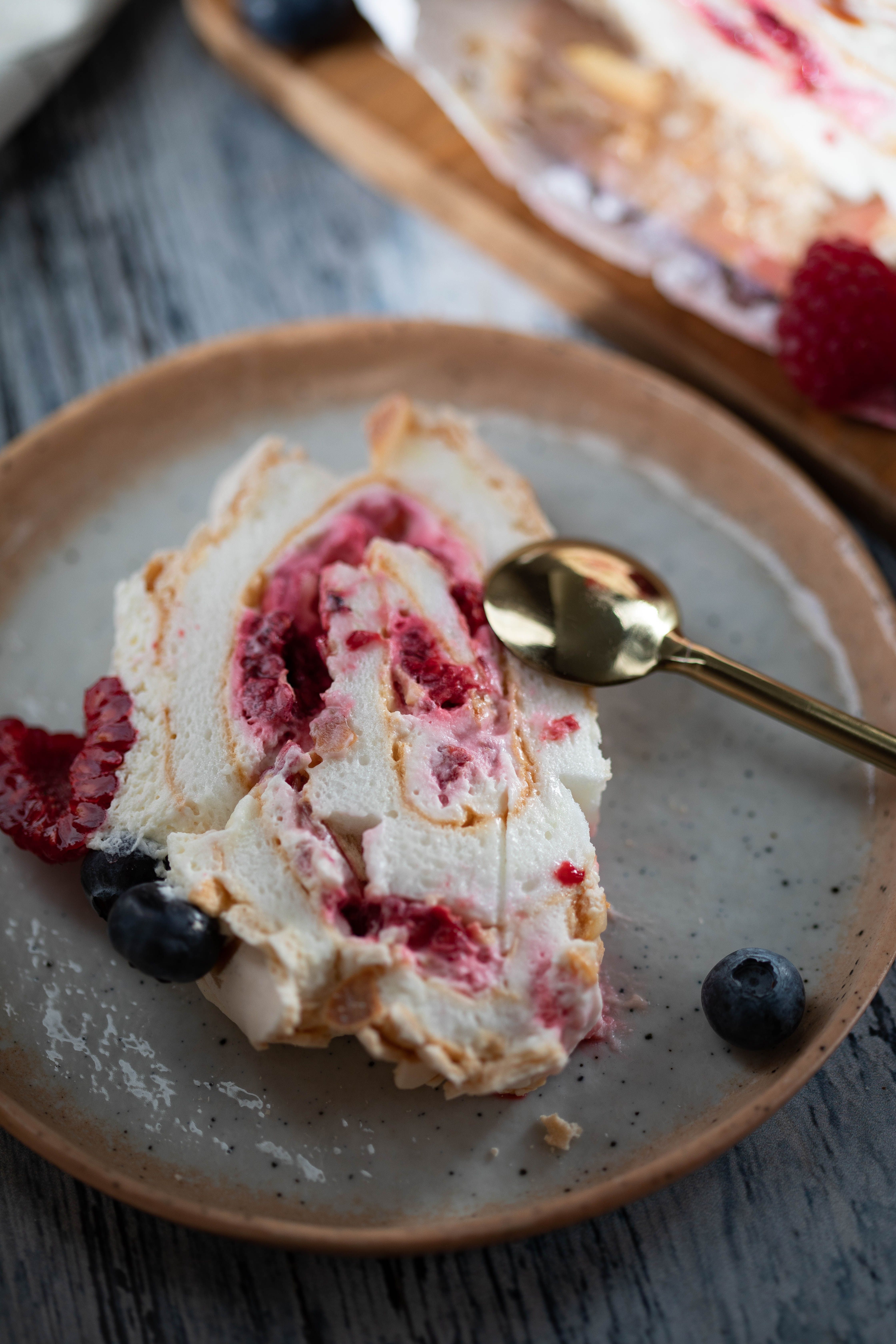 Recipe for  blueberry vanilla cake