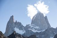 Drone Shot of Monte Fitz Roy