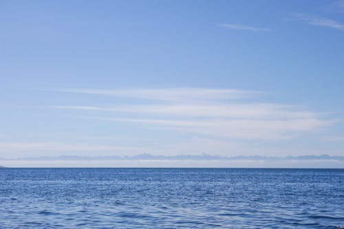 açık deniz, bulutlar, deniz içeren Ücretsiz stok fotoğraf