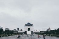 People Walking on Chiang Kai-Shek Memorial Hall