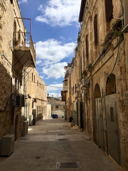 Gratis arkivbilde med bygninger, jerusalem, smal