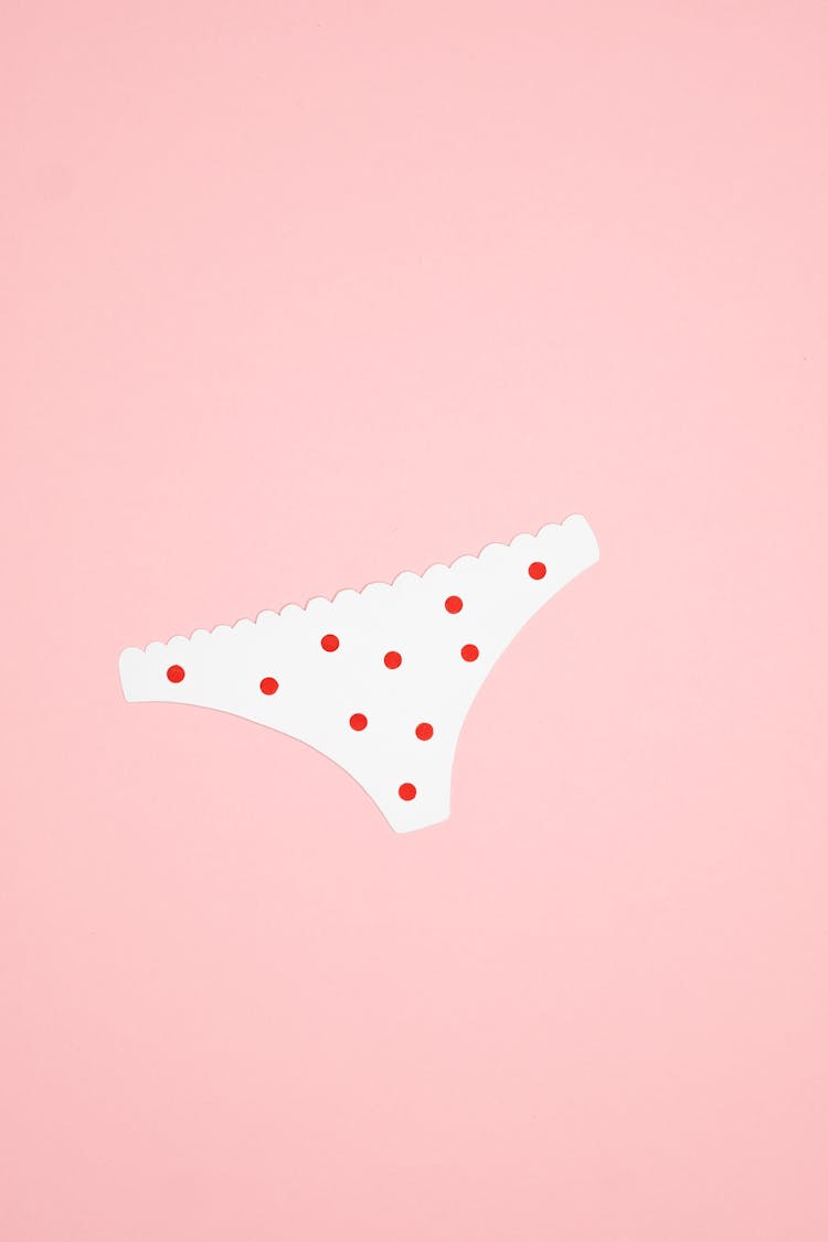 An Illustration Of Polka Dots Underwear