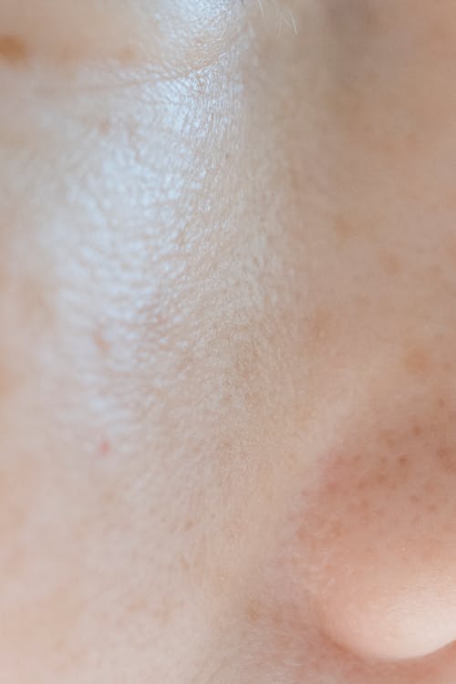 Free Close-up View of Human Skin Stock Photo