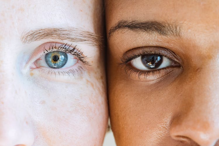 Diverse Women Looking At Camera